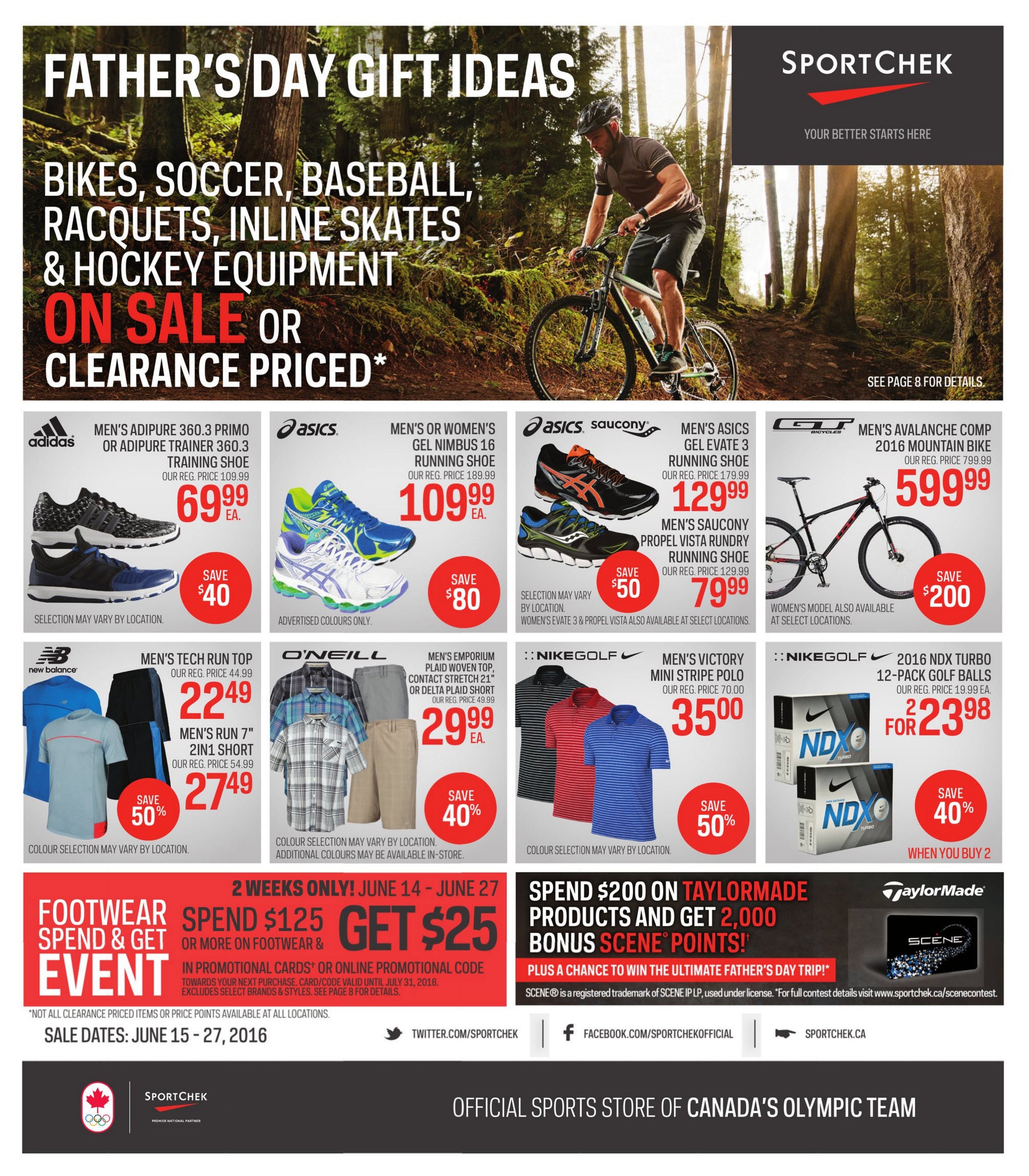 Sport Chek Weekly Flyer - 13-Day Event 