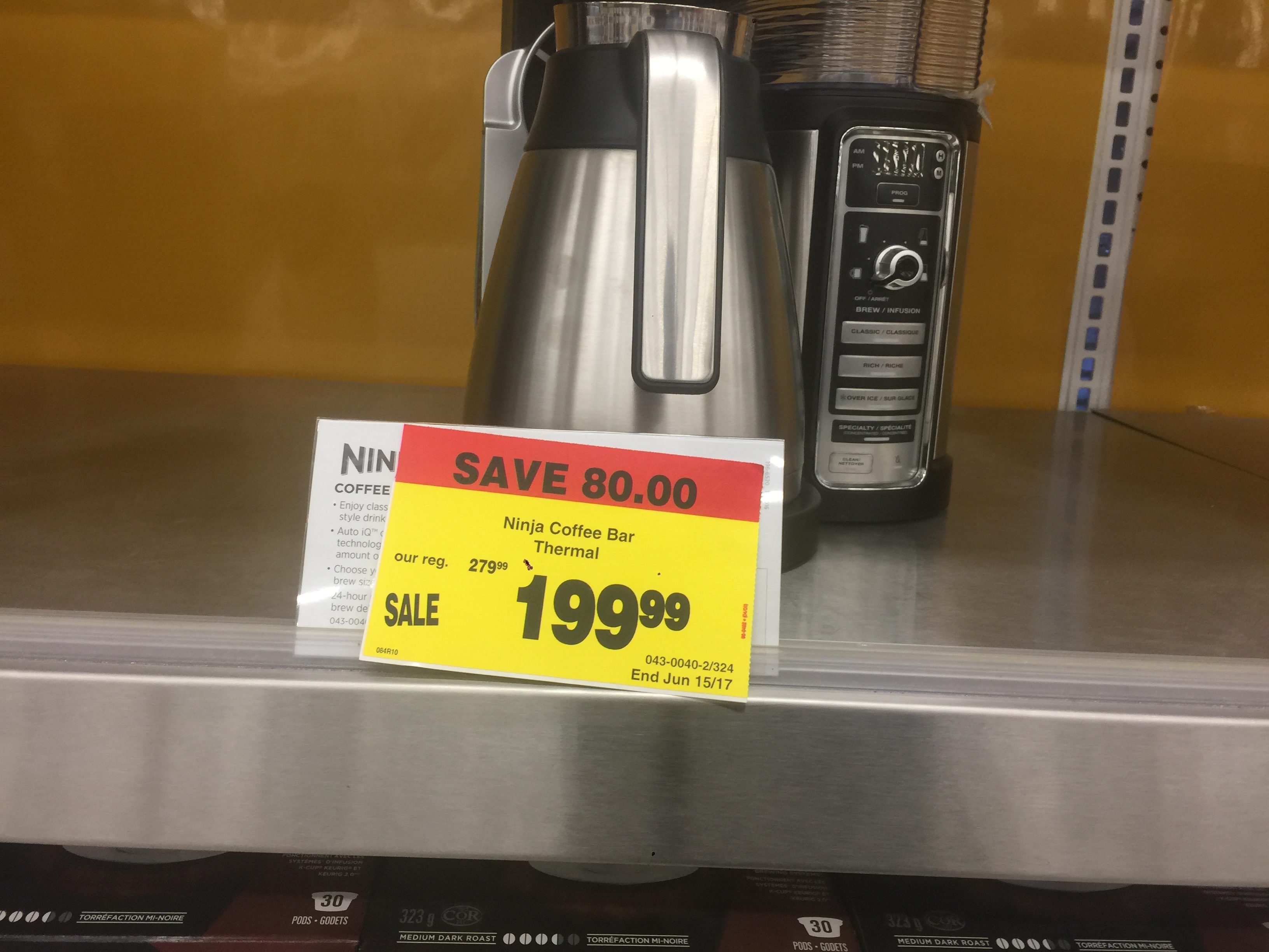 [Canadian Tire] Ninja coffee bar system 99.99 Forums