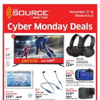 The Source - Cyber Monday Deals Flyer