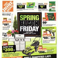 Home Depot - Weekly - Spring Black Friday Flyer