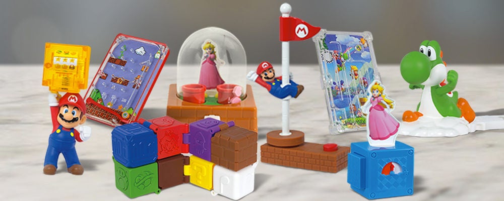 super mario mcdonalds toys 2018