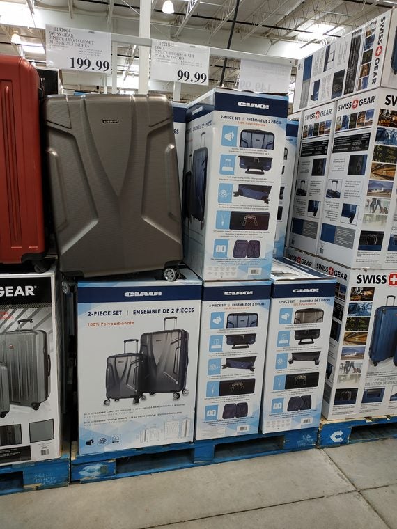 [Costco] Costco ciao luggage 2 pieces set 20" and 28" 99 Forums