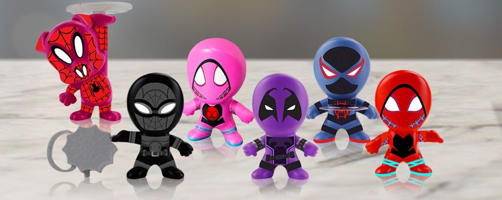 2018 McDonald's SPIDER-MAN Into the Spider-Verse Happy Meal Toys Pick Your Toy! 
