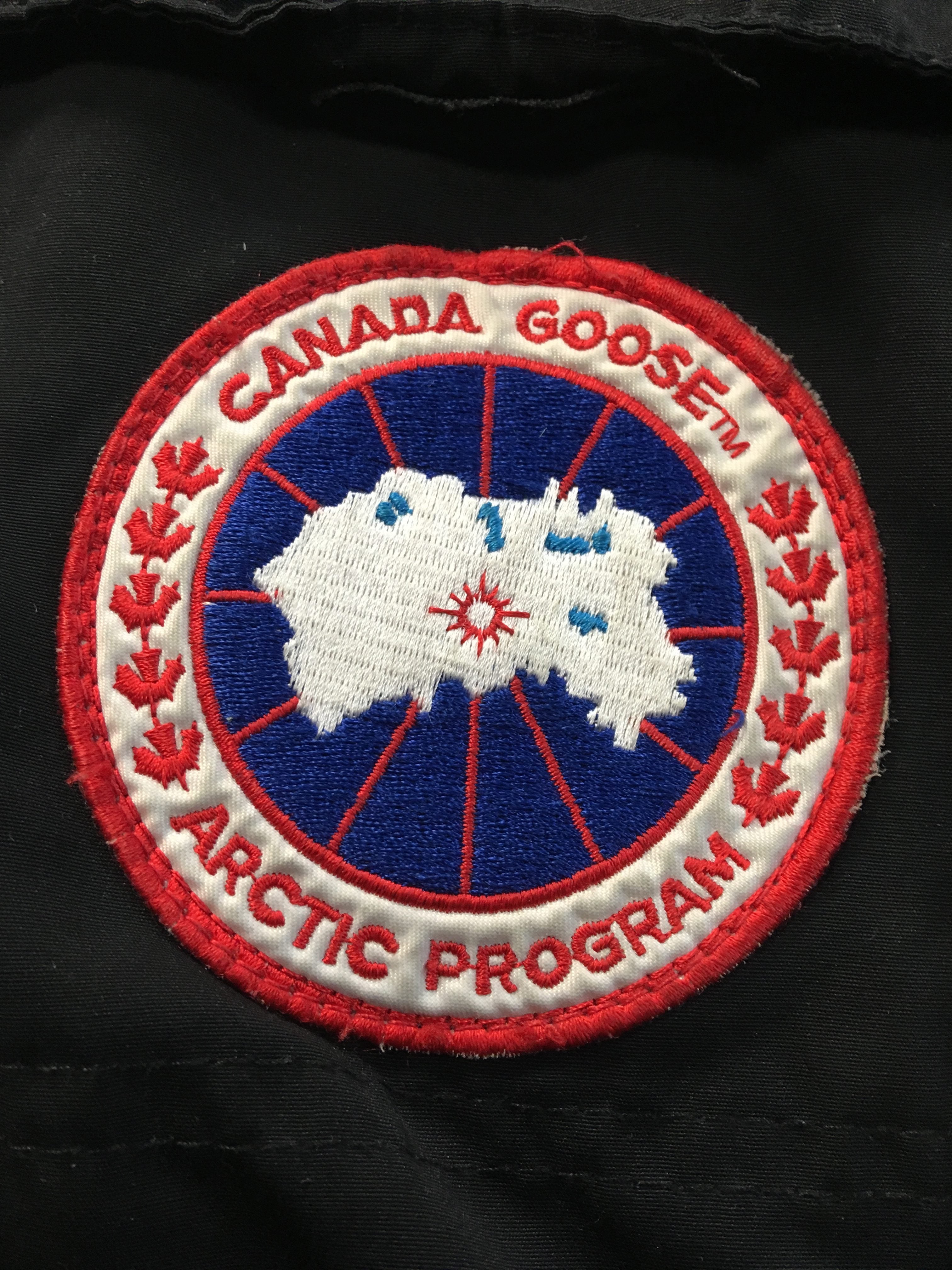 Canada goose hot sale authentic patch