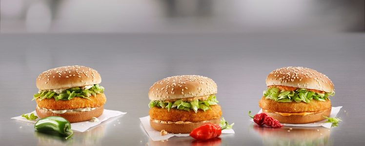 McDonald’s Brings Three Spicy McChicken Sandwiches to Canada