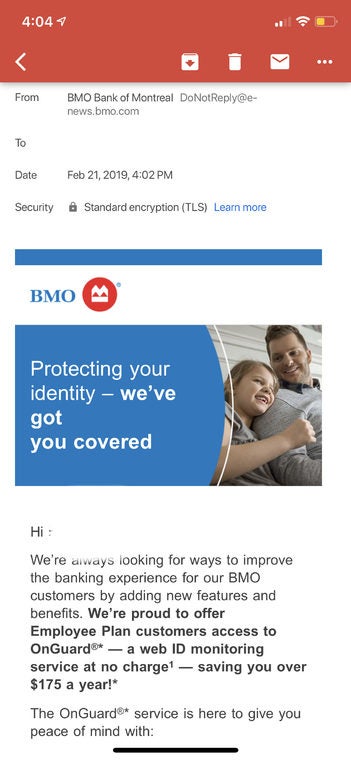 bmo mastercard identity theft