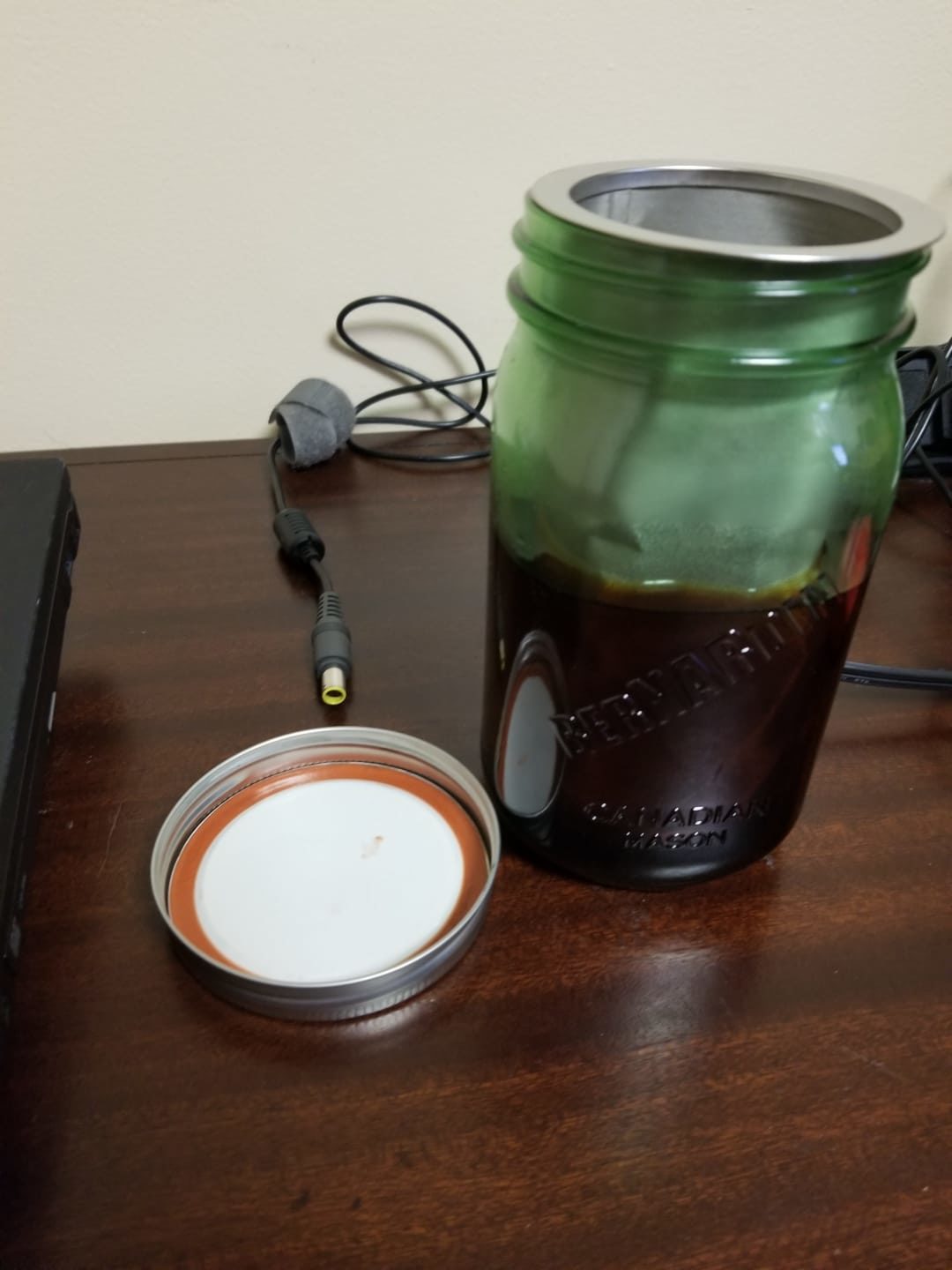 [Dollarama] circleware 4x 16oz. pineapple mason jar drinking glass