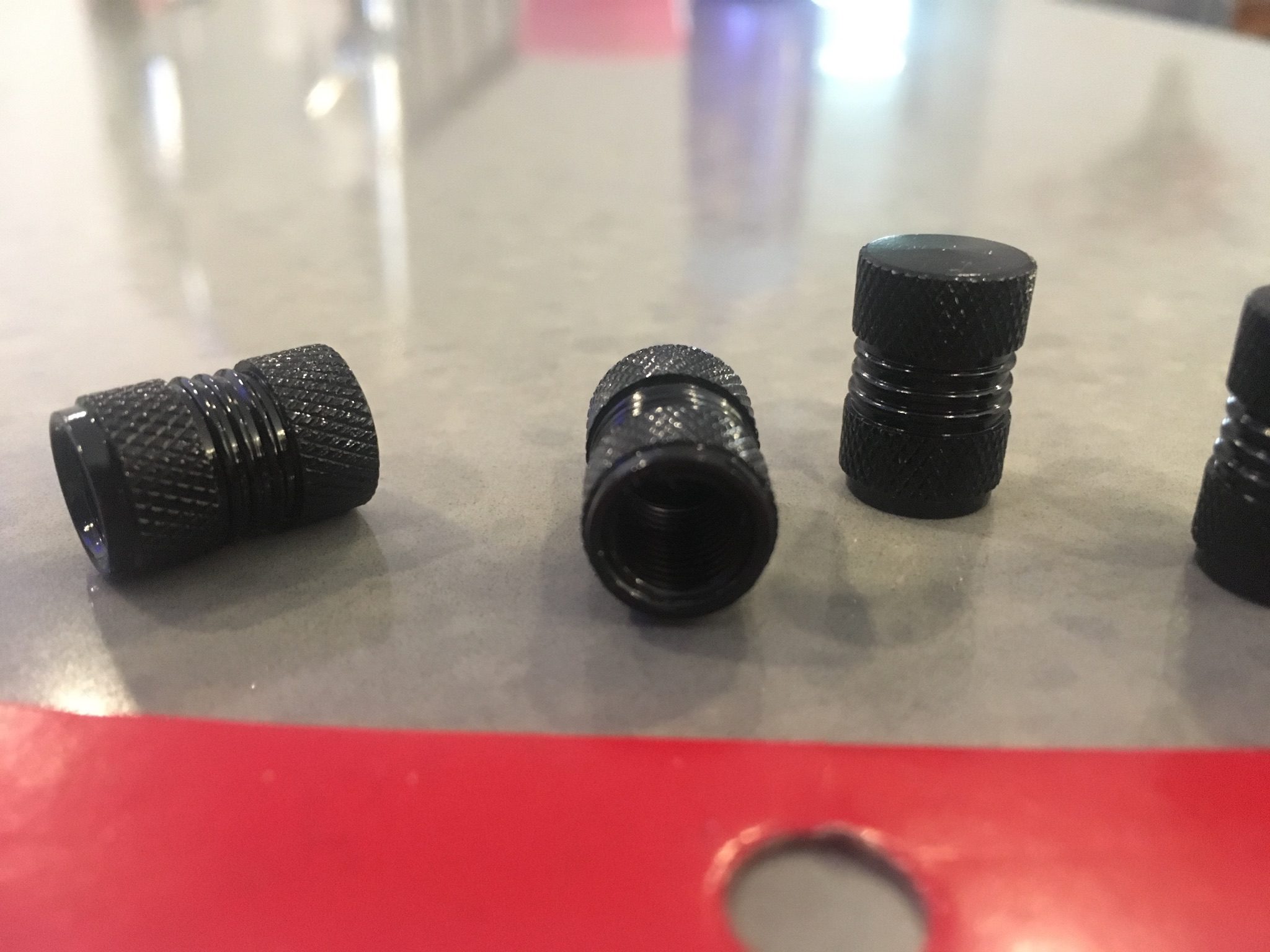 [Dollarama] Aluminum valve stem cover for your car/bicycle 1.50