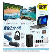 Best Buy - Weekly - Great Summer Deals Are Here Flyer