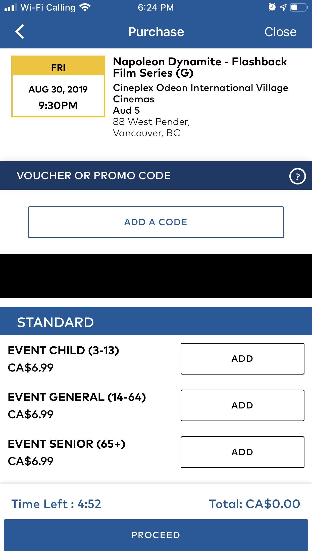 [Cineplex] Cineplex Movies 6.99 Aug 30Sep 3 (IMAX, Ultra AVX, DBOX