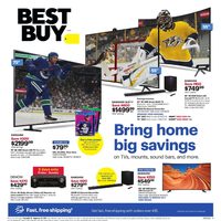 Best Buy - Weekly - Bring Home Big Savings Flyer