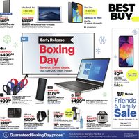 Best Buy - Early Release - Boxing Day Deals Flyer
