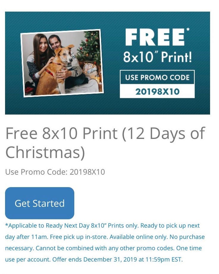 [Walmart] 3 Free Express + other free print deals