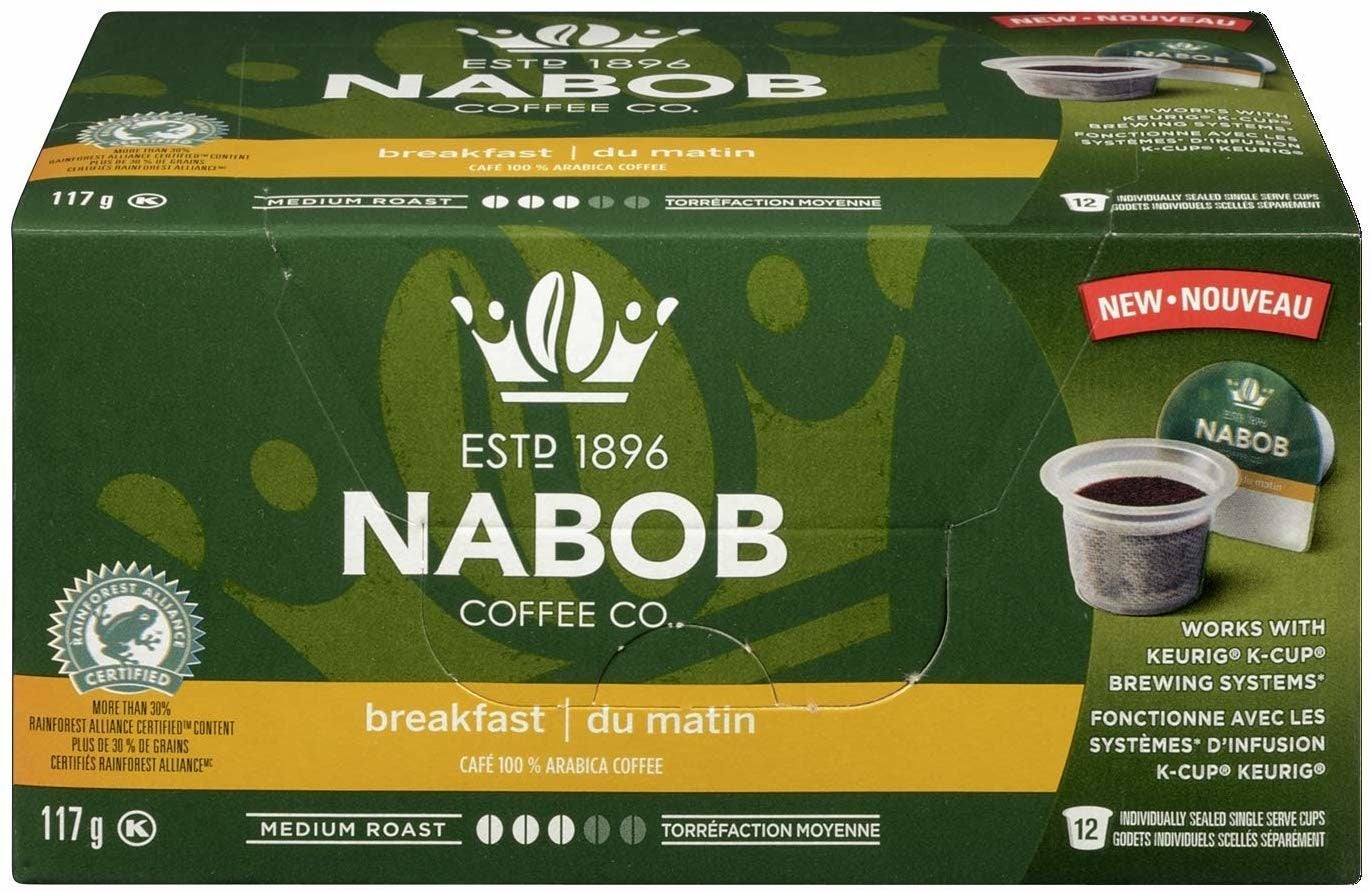 Amazon.ca] Nabob Keurig K-Cup 72 Pods 