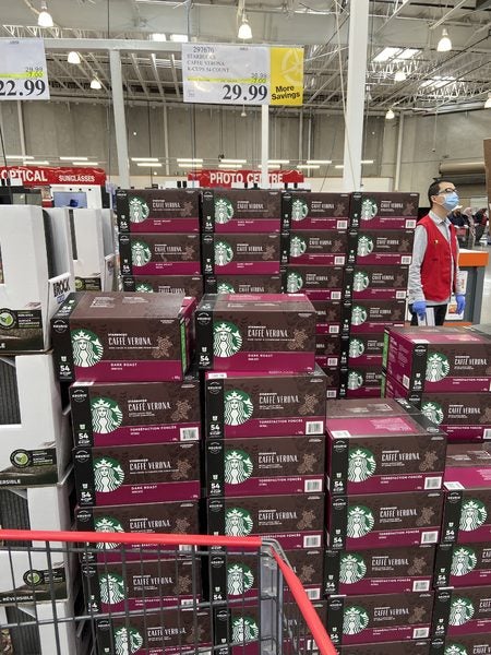 Starbucks Caffee Verona Dark Roast 54 