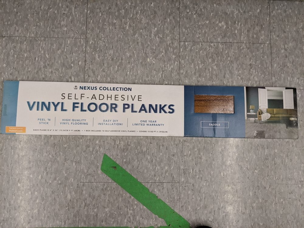 [Dollarama] SelfAdhesive Vinyl Floor Tiles 4 (Toronto