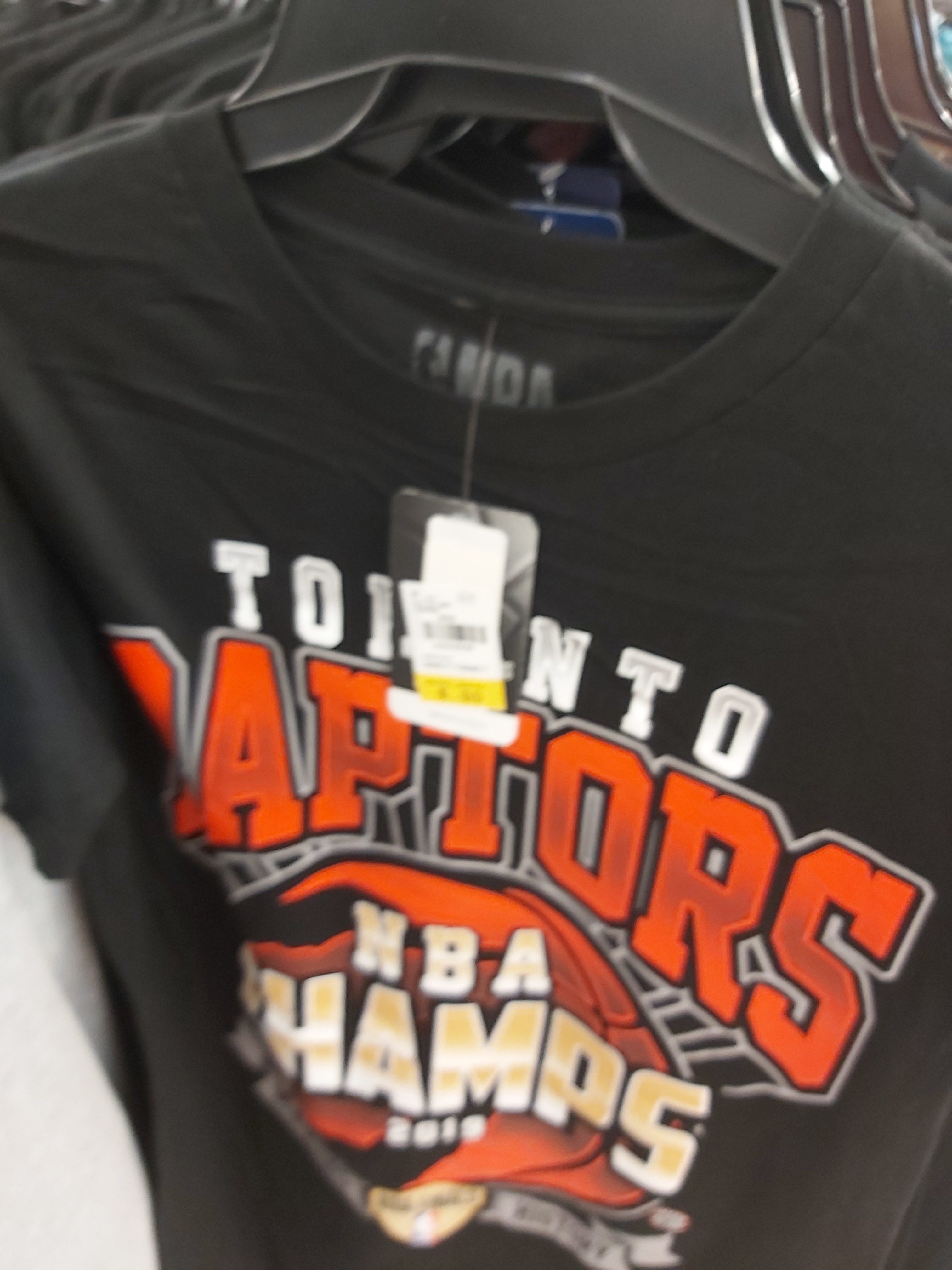 $5 official NBA Raptors championship t 
