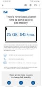 HOT!! $45 for 25gb & CAN wide call/text plan for previous Bell Customers