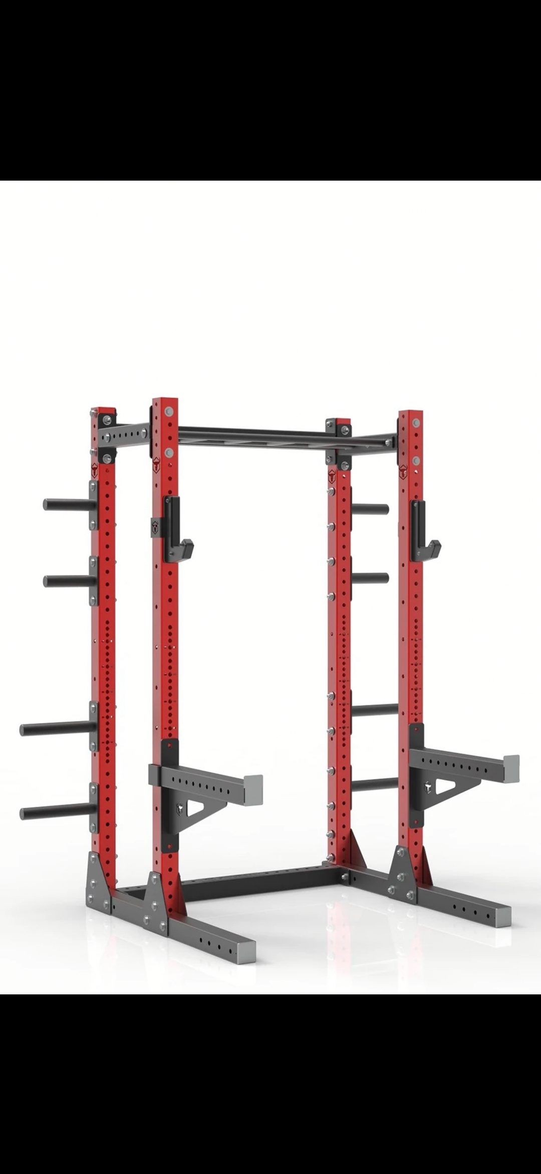 Iron best sale squat rack