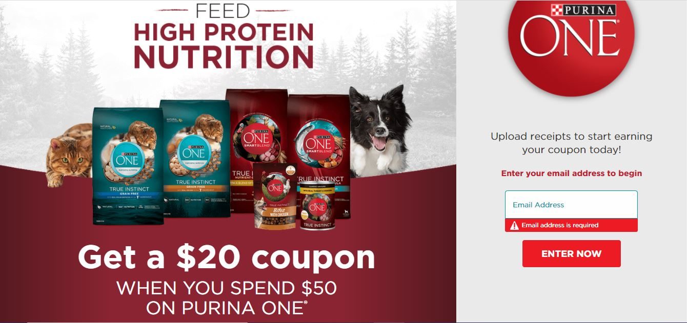 Get A 20 Coupon When You Spend 50 On Purina One Redflagdeals Com Forums