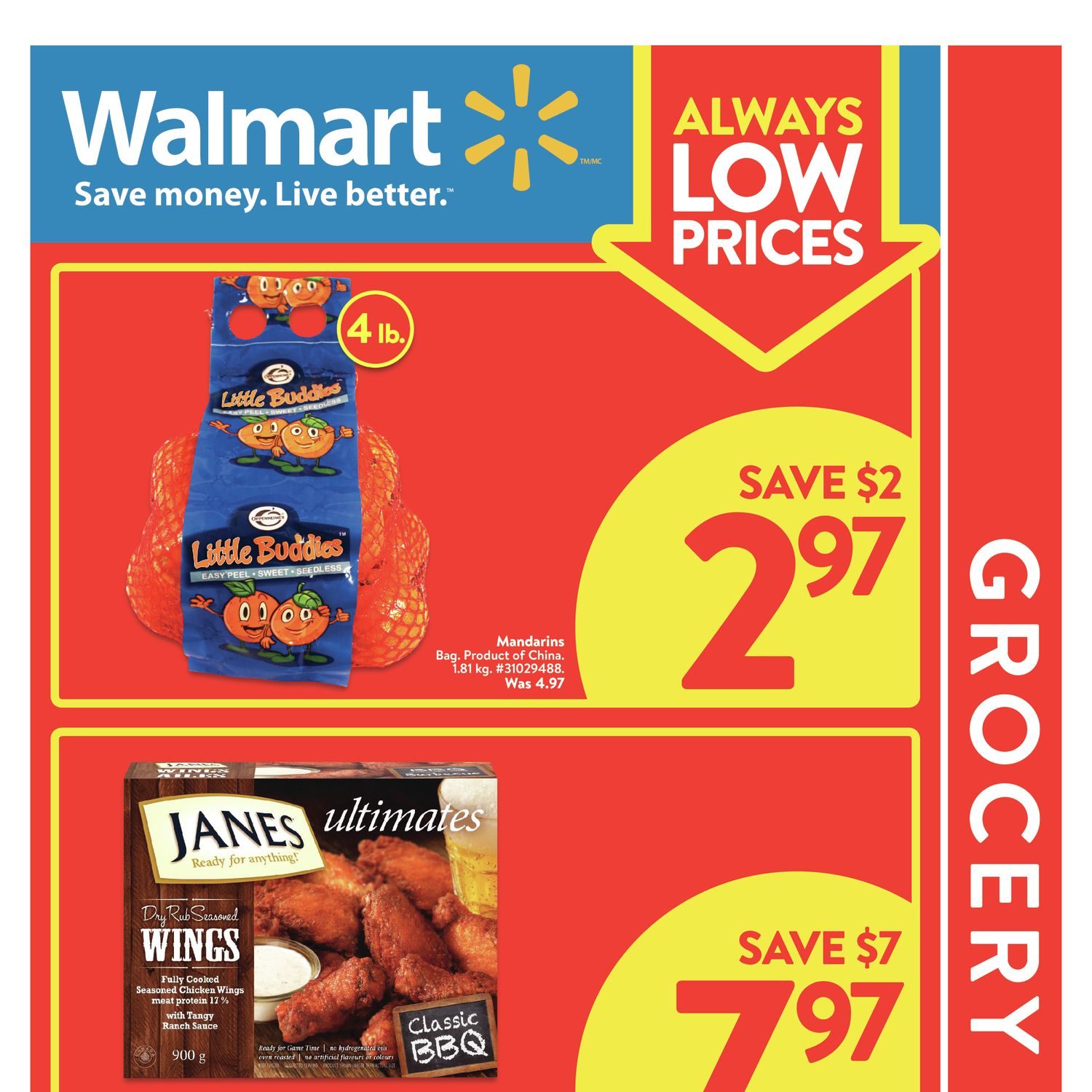 Walmart Weekly Flyer Supercentre Always Low Prices Dec 26 30 Walmart weekly flyer supercentre always low prices dec 26 30