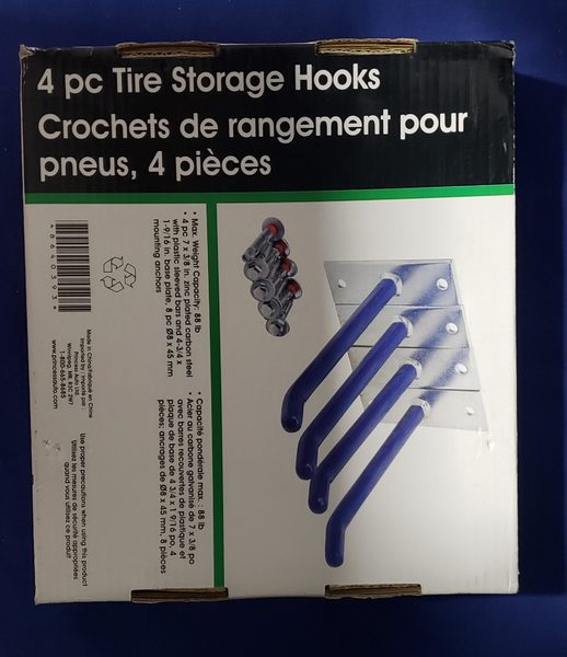 [Canadian Tire] Foldable Wall-mounted Tire Rack 2 Pack $60 *HOT ...