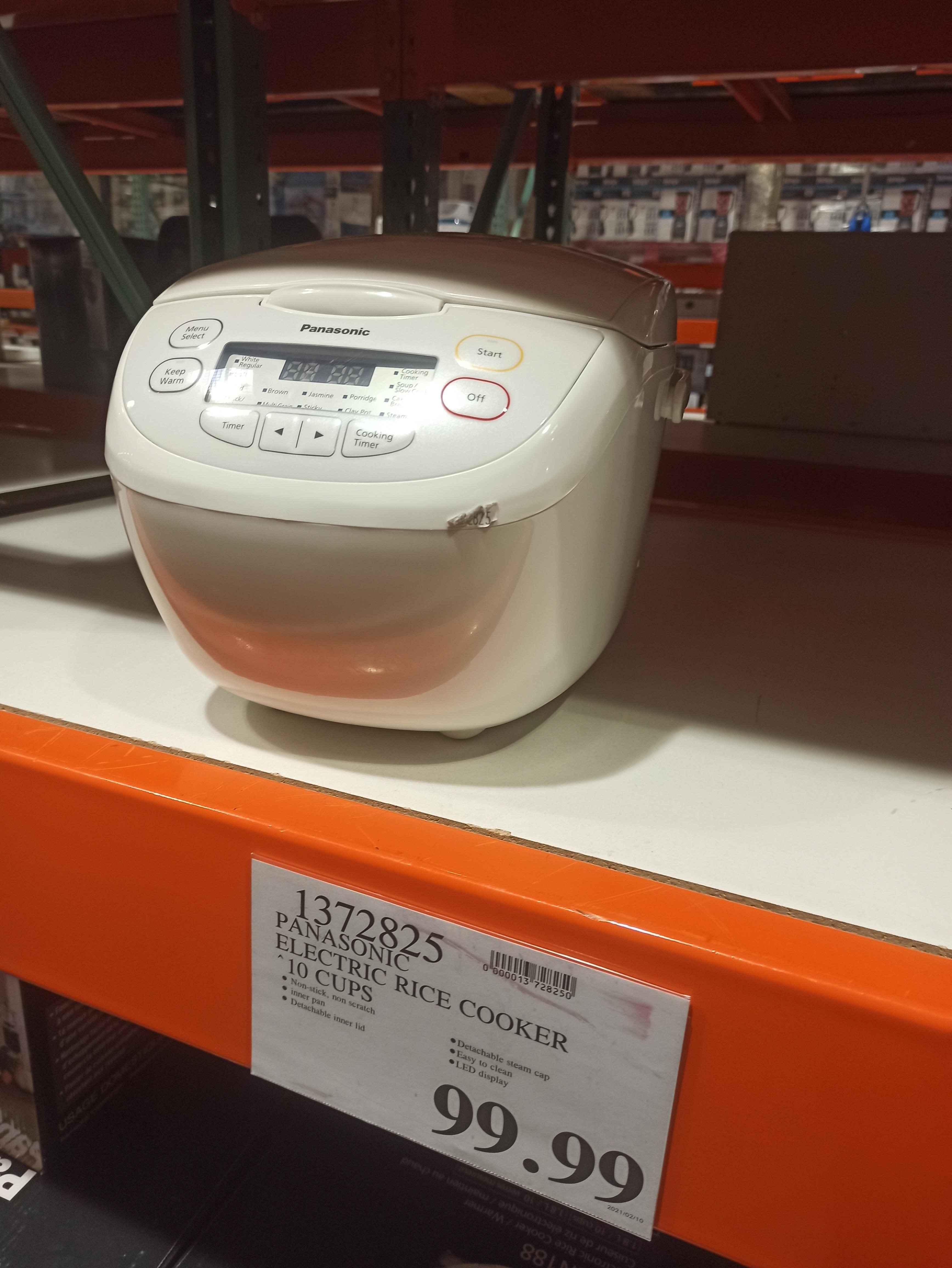 Panasonic 4-Cup Mircocomputer Rice Cooker White - Bed Bath