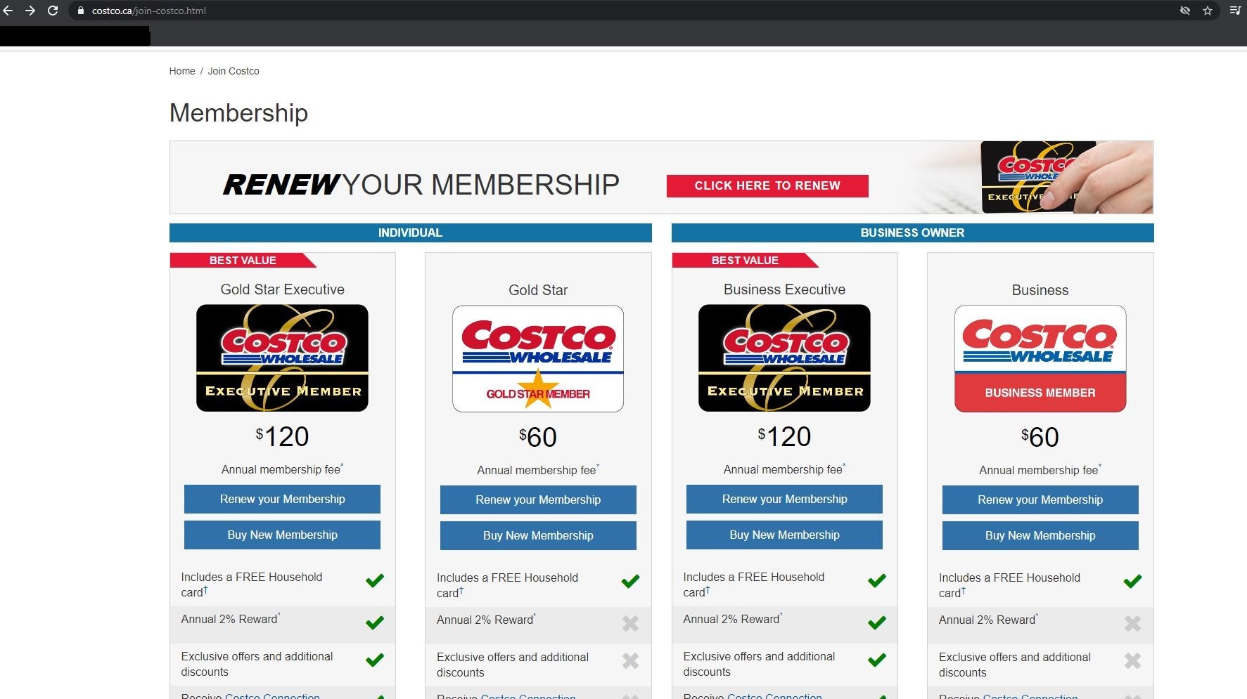 Costco not refunding OR price adjusting on "nonessential" items Page
