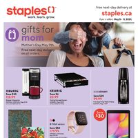 Staples - Weekly Deals - Gifts For Mom Flyer