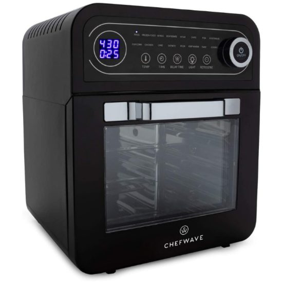 3. Best Large Capacity: ChefWave Air Fryer Oven and Dehydrator