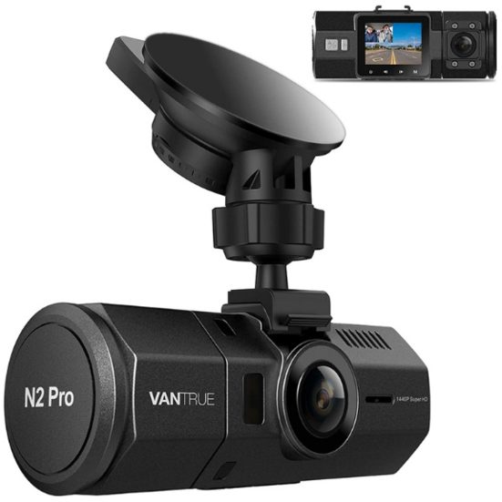 5. Best Dash Cam for Trucks/Ubers/Taxis: Vantrue N2 Pro