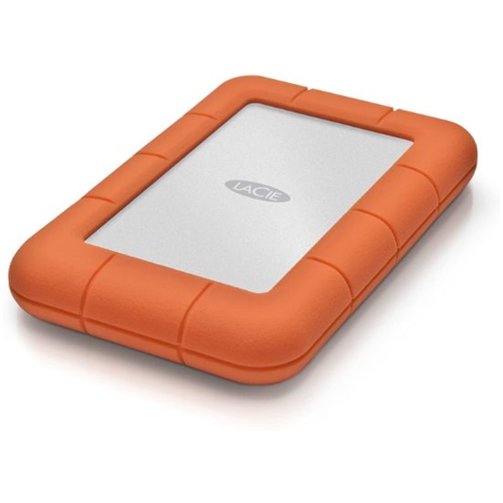 7. Most Durable: LaCie Rugged Mini 2TB External Hard Drive Portable HDD