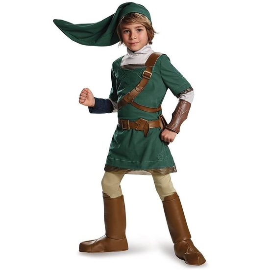5. Best Costume for Kids: Disguise Costumes Link Prestige Legend of Zelda Nintendo Costume