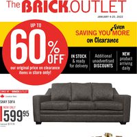 The Brick - Outlet - Saving You Even More on Clearance Flyer