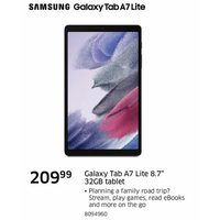 Samsung Galaxy Tab A7 Lite 8.7" 32GB Tablet