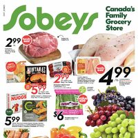 Sobeys - Select Stores Only with Wine, Beer & Cider - Weekly Savings Flyer