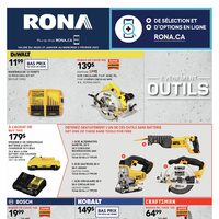 Rona - Building Centre - Tool Event Flyer