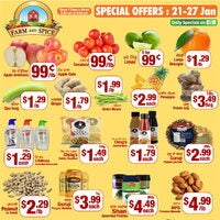 Farm and Spice - Special Offers Flyer