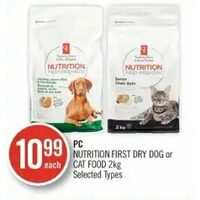 PC Nutrition First Dry Dog Or Cat Food