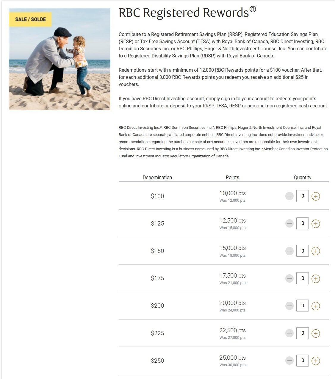 [Royal Bank] RBC Registered Rewards 20% off points - RedFlagDeals.com ...
