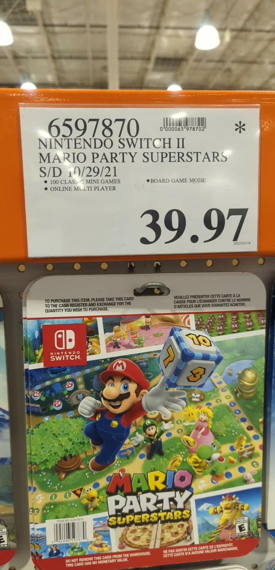 Switch mario party superstar - Cdiscount