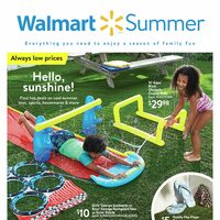 Walmart - Summer Book - Hello, Sunshine! (West) Flyer