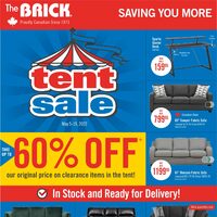 The Brick - Saving You More - Tent Sale (ON) Flyer