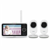 Vtech 5'' Digital Video Baby Monitor With 2 Cameras and Automatic Night Vision 