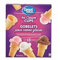 Great Value Ice Cream Cups
