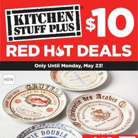 Kitchen Stuff Plus - Red Hot $10 Deals Flyer