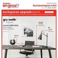 Staples - Weekly Deals - Workspace Upgrade Event (QC) Flyer