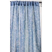 Rod Pocket Faux Linen Sheer Curtains