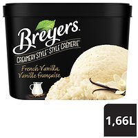 Breyers Creamery Style Ice Cream, Confectionary Dessert, Canadian Desserts Or Popsicle Novelties