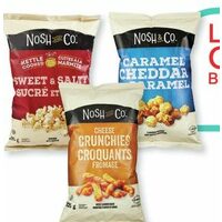 Nosh & Co. Popcorn or Cheese Crunchies